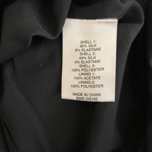 Karen Millen Strapless Black Rose Silk Cocktail Dress. Size 6 - Picture 3 of 11